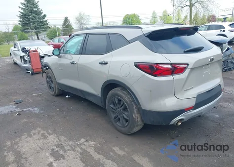 2021 Chevrolet Blazer Fwd 1Lt из США, поврежденный, VIN 3GNKBBRA2MS521687